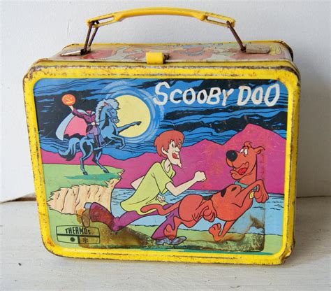 scooby doo metal lunch box metal|scooby doo lunch box 1973.